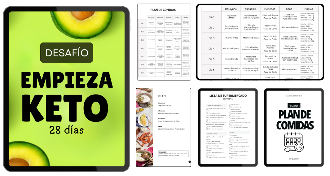 Contenido del Sistema Keto